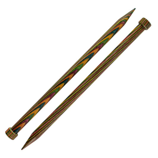 KnitPro Symfonie Single Point Straight Knitting Needles 12mm/25cm