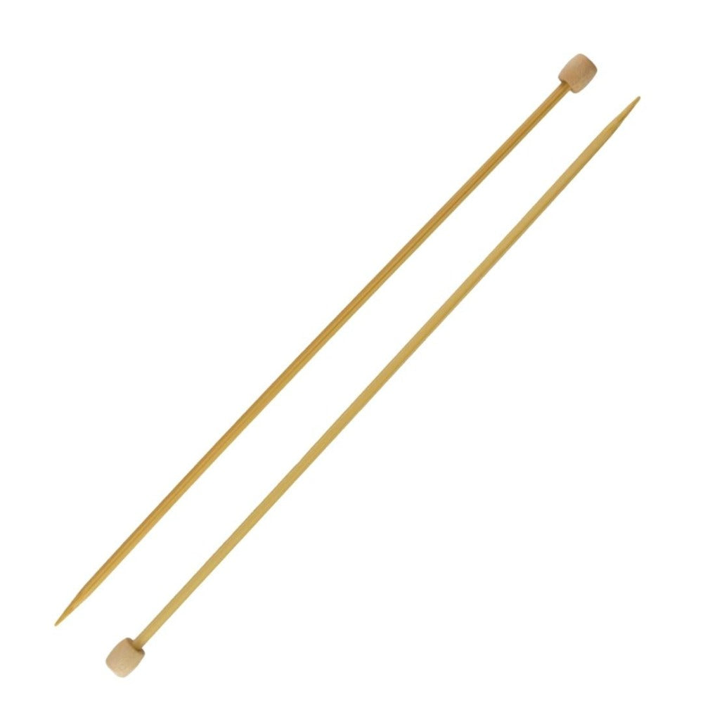 Clover Takumi Bamboo Straight Single Point Knitting Needle 3.25mm/23cm