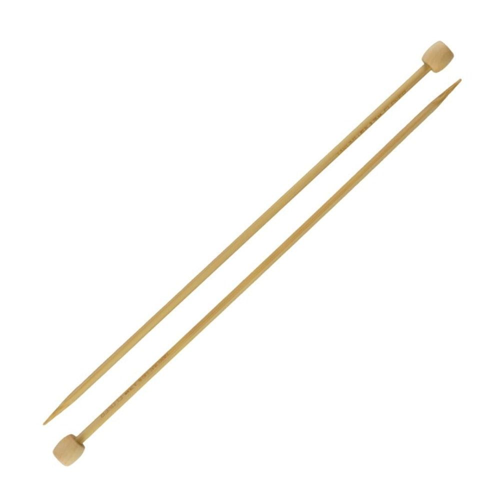 Clover Takumi Bamboo Straight Single Point Knitting Needles 3.75mm/23cm
