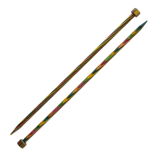 KnitPro Symfonie Single Point Straight Knitting Needles 6.0mm/25cm