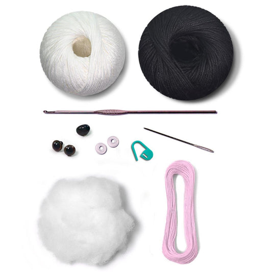 Circulo Amigurumi Kit French Bulldog Kit Contents