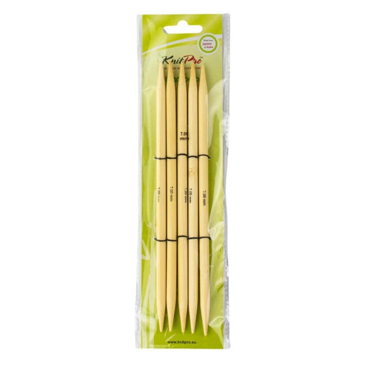 KnitPro Bamboo Double Pointed Knitting Needles 7.0mm/20cm