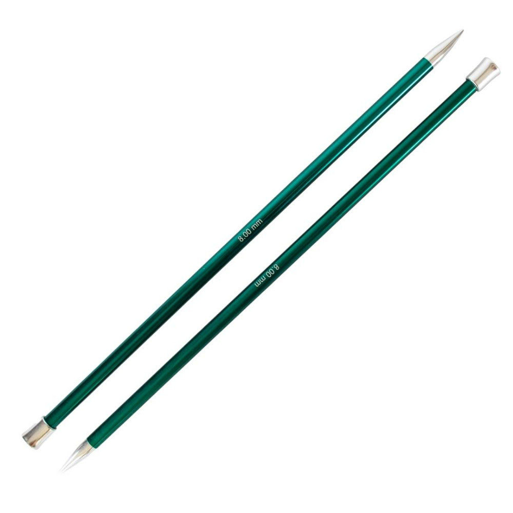 KnitPro Zing Single Point Straight Knitting Needle 8mm/30cm