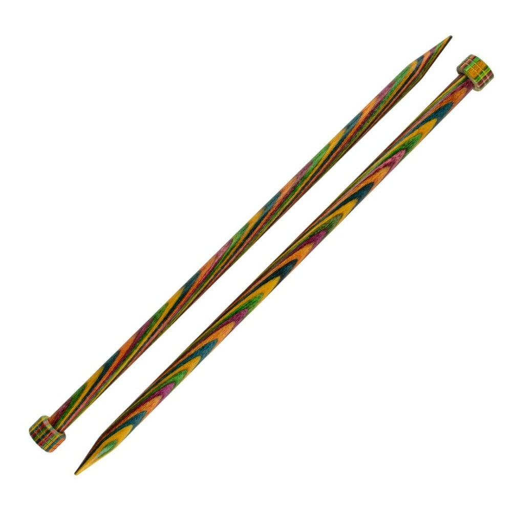 KnitPro Symfonie Single Point Straight Knitting Needles 9.0mm/25cm