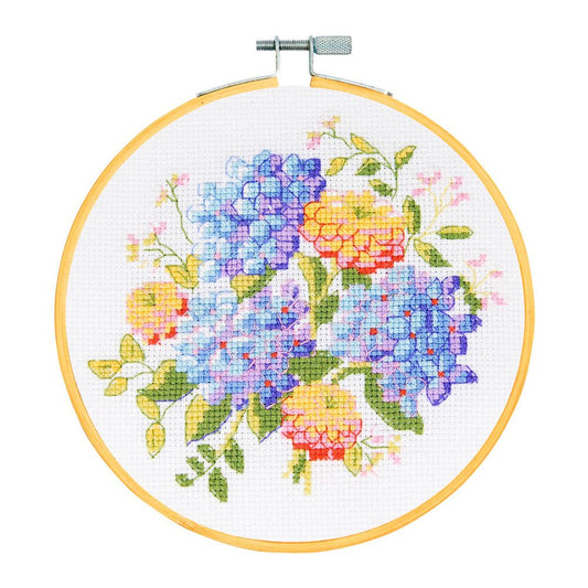 DMC BK1946 Summer Bouquet Counted Cross Stitch Kit