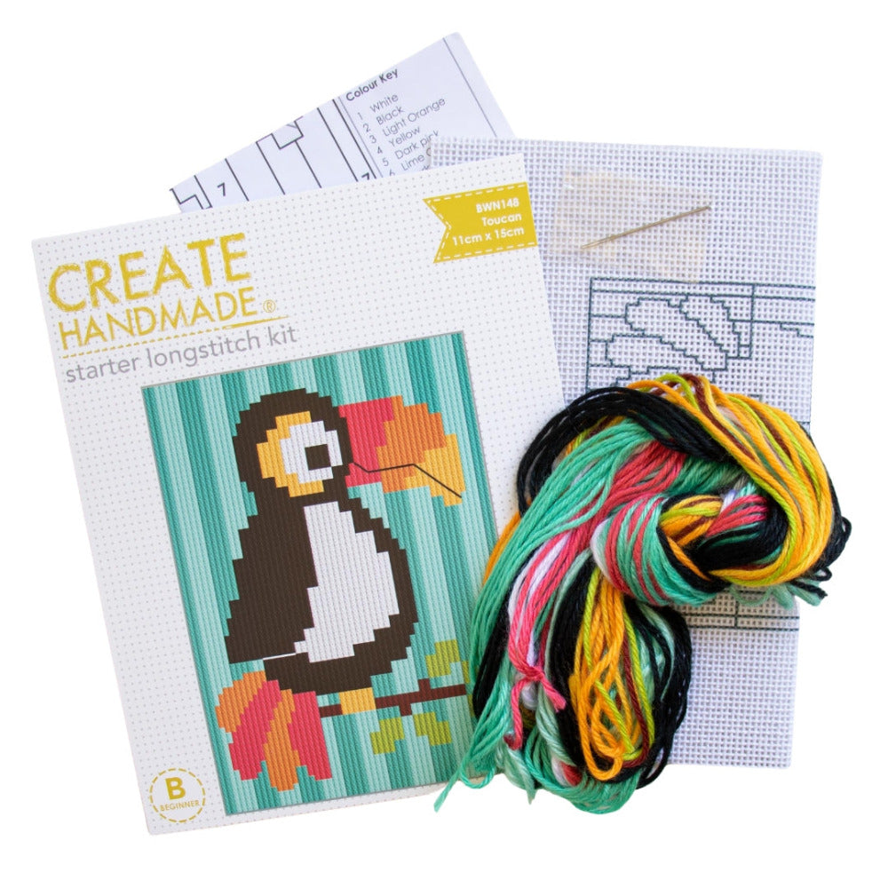 Toucan Starter Longstitch Kit