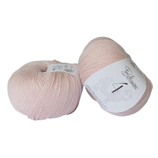 Bellissimo Extra Fine Merino 4 Ply 423 Pale Pink