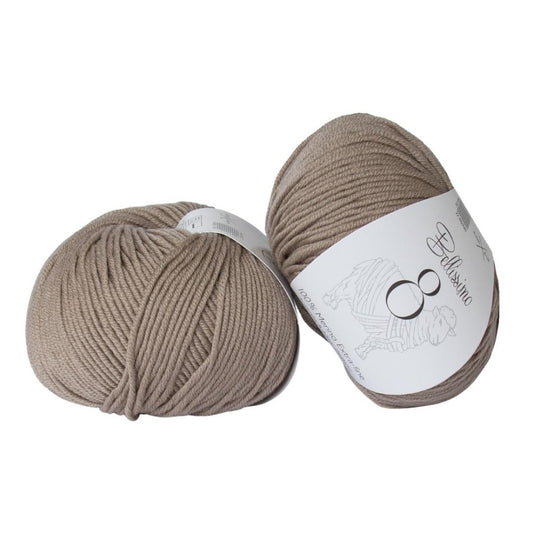 Bellissimo Extra Fine Merino 8 Ply 208 Taupe