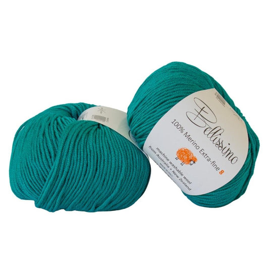 Bellissimo Extra Fine Merino 8 Ply 213 Jade