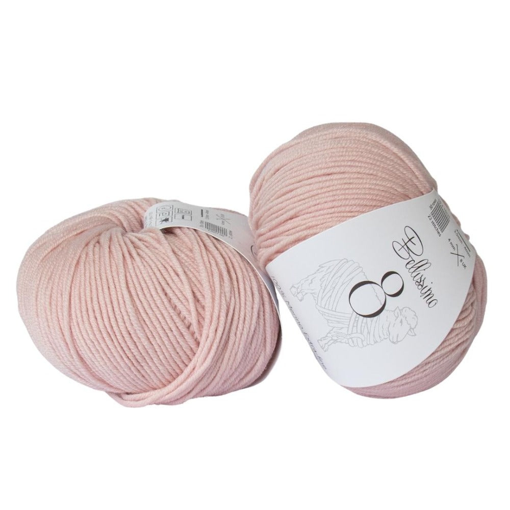 Bellissimo Extra Fine Merino 8 Ply 257 Peony