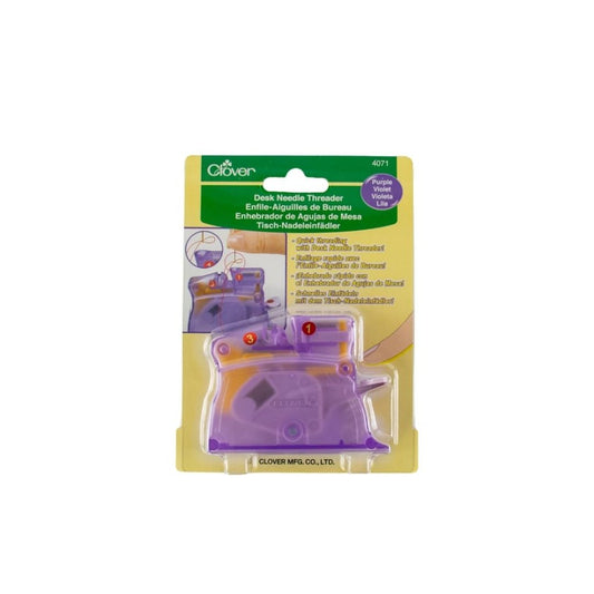 Clover 4071 Desk Needle Threader Purple