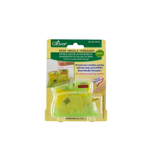 Clover 4072 Desk Needle Threader Green
