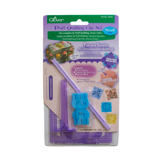 Clover 8400 Small Puff Quilting Clip Set