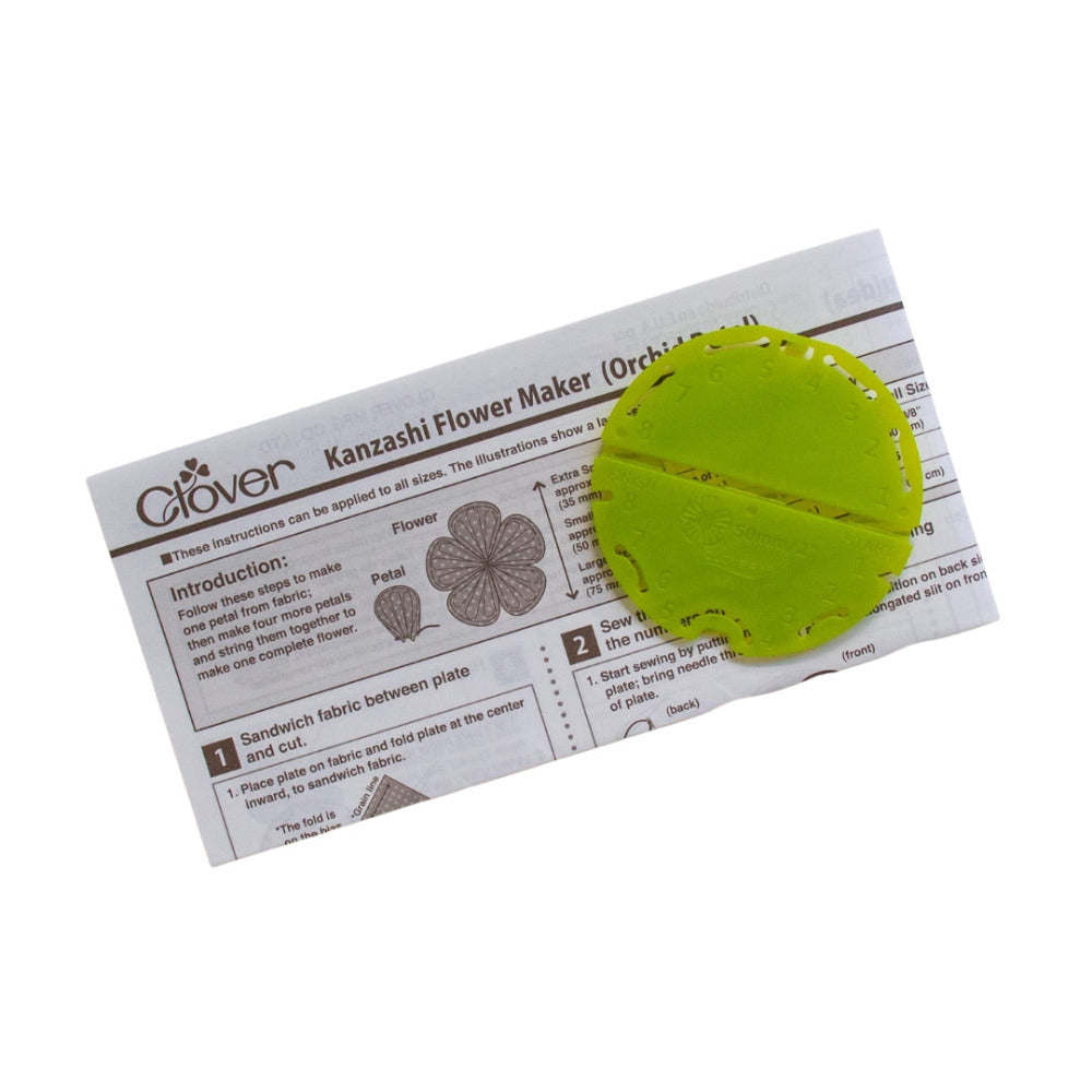 Clover 8486 Kanzashi Flower Maker Small Orchid