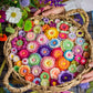 Make a host of beautiful fiber flowers with Clover's Hana-Ami Flower Loom