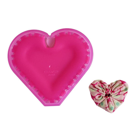 Clover 8704 Heart Shaped Yo Yo Maker-Small 25mm x 30mm