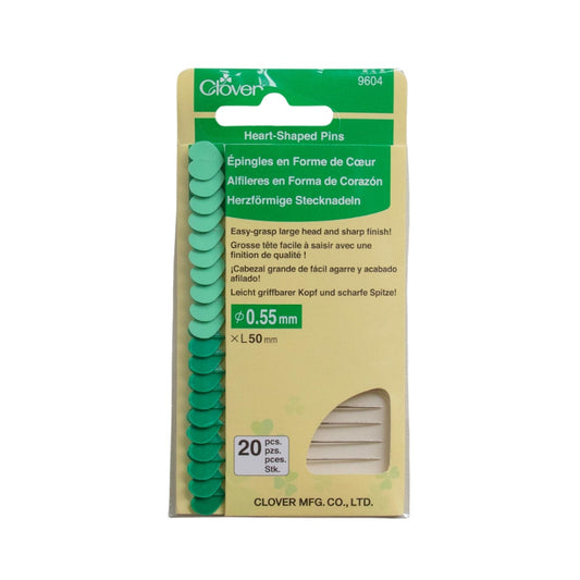 Clover 9604 Heart Shaped Pins