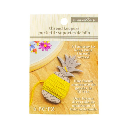 Pineapple Floss Keeper Pack of Six