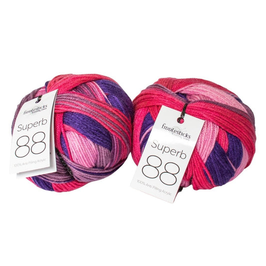 Fiddlesticks Superb 88 8 Ply Anti Pilling Acrylic 01 Venus