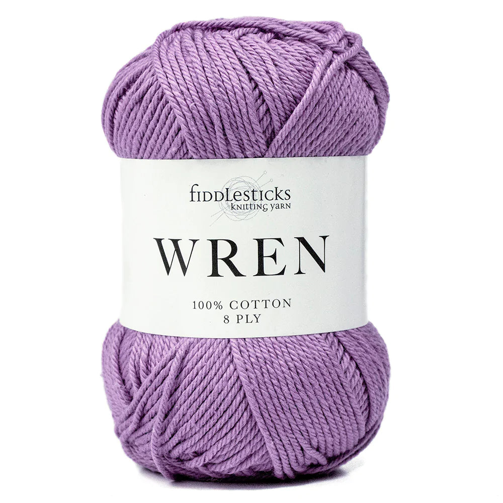 Fiddlesticks Wren 8 Ply Pure Cotton 029 Quartz
