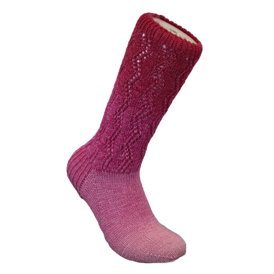 Fiori Gradient Sock Hand Dyed 4 Ply 008 In the Pink