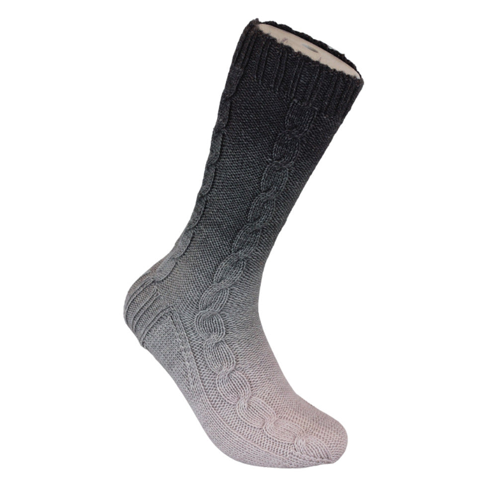 Fiori Gradient Sock Hand Dyed 4 Ply 001 Storm Front