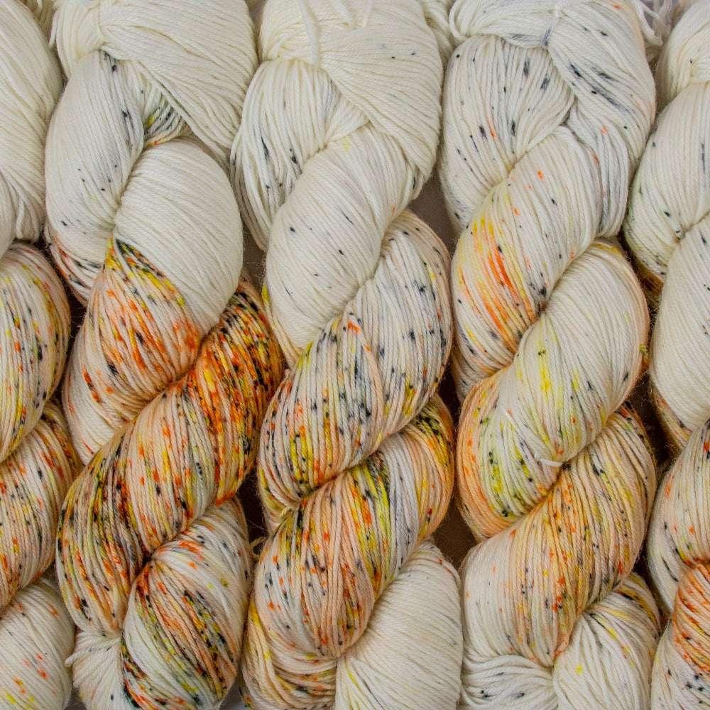 Fiori Hand Dyed Sock 079 Tangerine Nougat