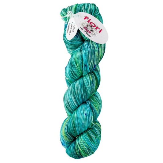 Fiori Hand Dyed Sock 033 Mermaid Waters
