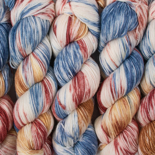 Fiori Hand Dyed Sock Yarn 064 Spring Gelato