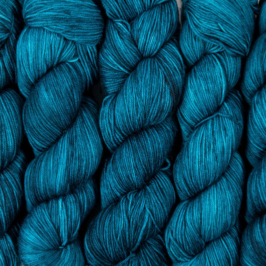 Fiori Hand Dyed Sock 009 Turkist Blue