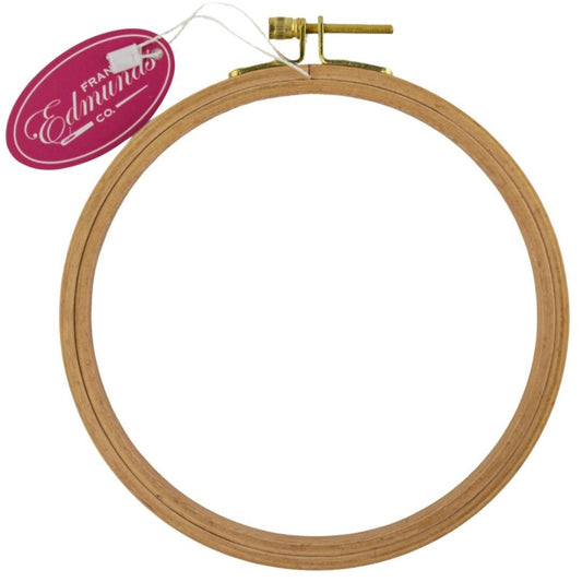 Frank Edmunds Beechwood 15.24cm/6 Inch Hand and Machine Embroidery Hoop