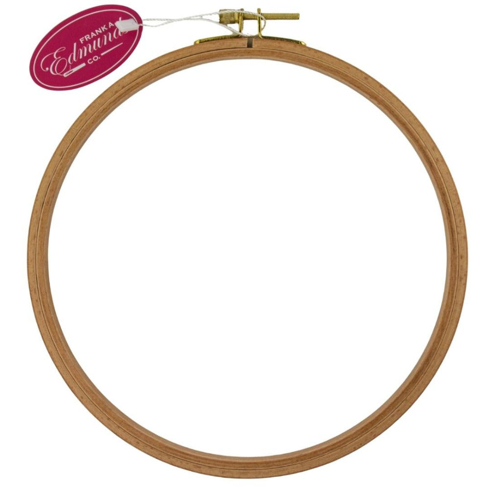 Frank Edmunds Beechwood 20.32cm/8 Inch Hand and Machine Embroidery Hoop