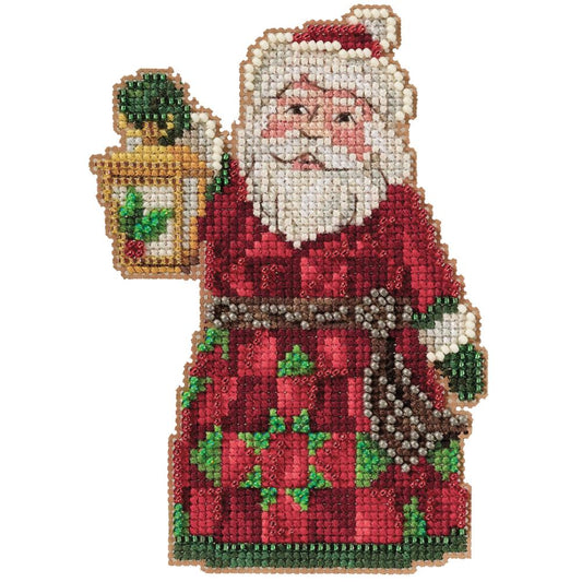 Mill Hill JS20-2113 Santa with Lantern Counted Cross Stitch Kit