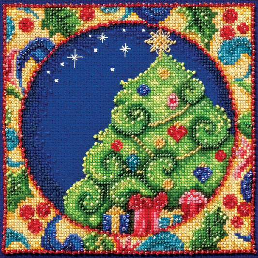 Mill Hill JS30-4104 Jim Shore Tree Counted Cross Stitch Kit