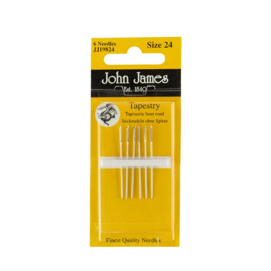 John James Tapestry Needles Size 24 Pack of Six