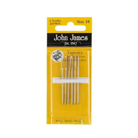 John James Tapestry Needles Size 18 Pack of Six