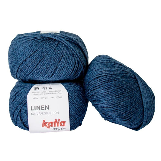 Katia Linen 05 Dark Blue