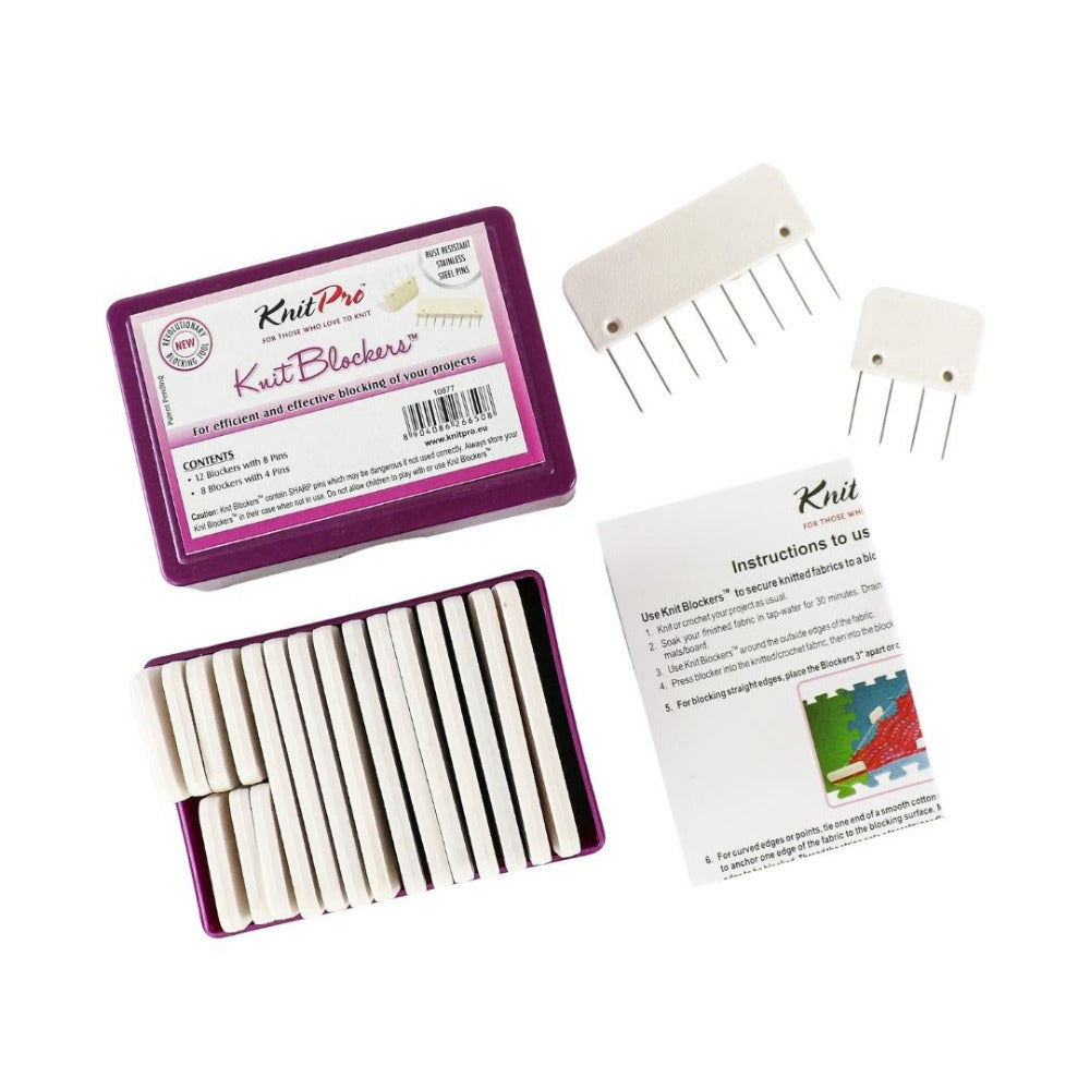 KnitPro 10877 Knit Blockers Ivory Monochrome