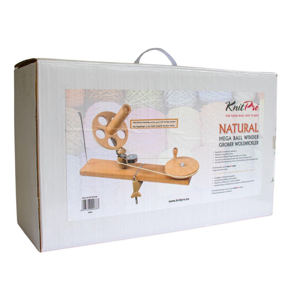 KnitPro 35005 Natural Mega Ball Winder