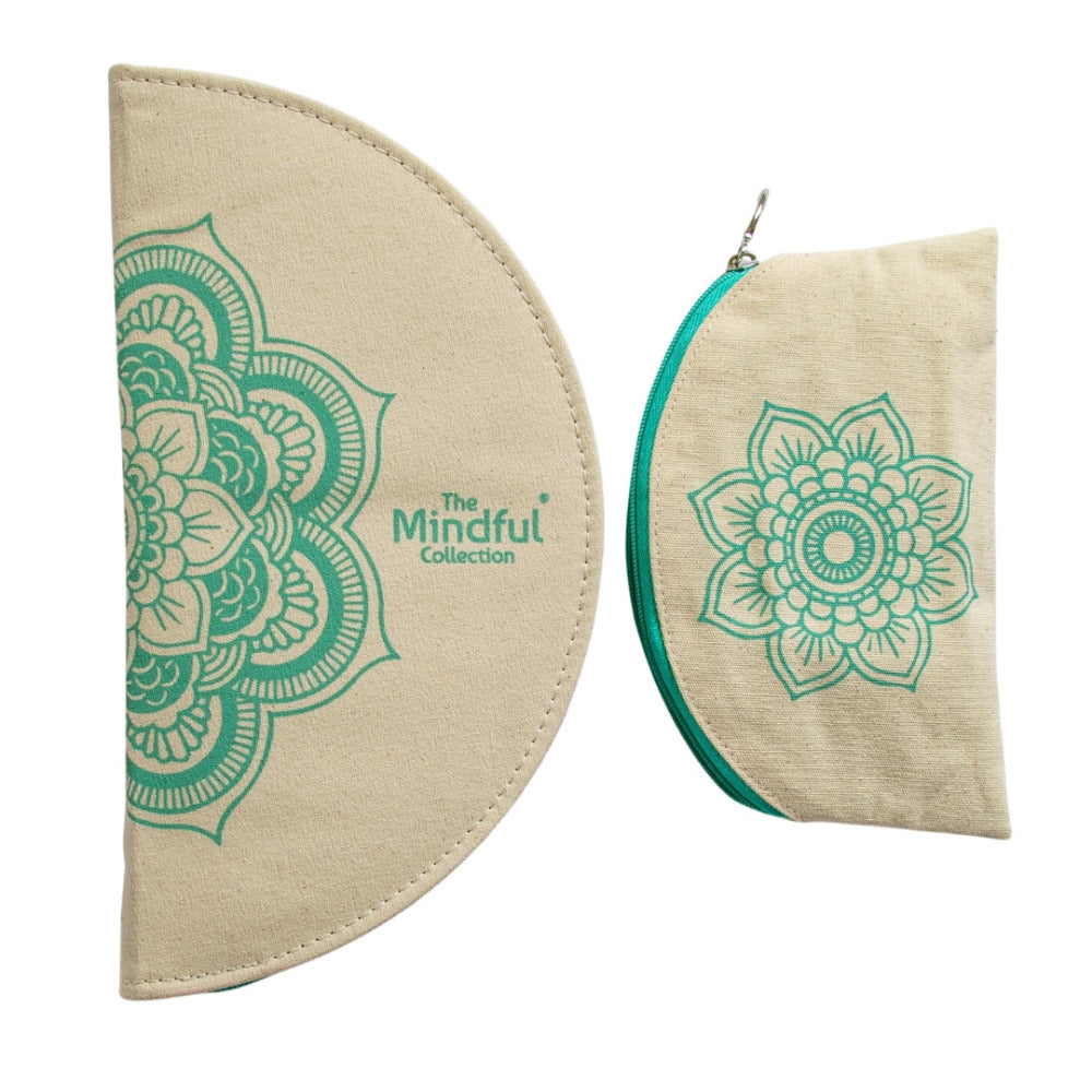 KnitPro The Mindful Collection "The Warmth Set" of Interchangeable Circular Knitting Needle Tips -10cm, Cables and Accessories