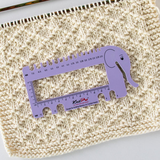 Knit Pro 10995 Knitting Needle and Crochet Hook View Sizer Lilac