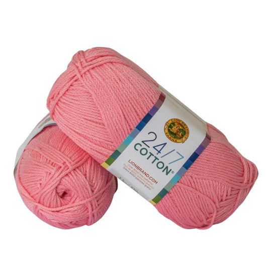 Lion Brand 24/7 Cotton 761-101A Pink