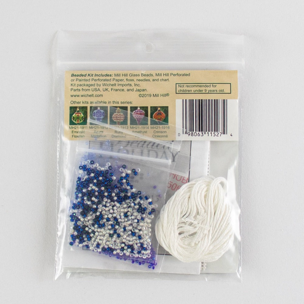 Mill Hill MH21-1915 Sapphire Opal Counted Cross Stitch Kit