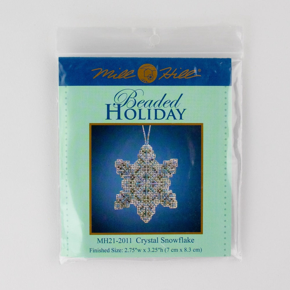  Mill Hill MH21-2011 Crystal Snowflake Counted Cross Stitch Kit