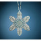 Mill Hill MH21-2013 Opal Ice Snowflake Counted Cross Stitch Kit