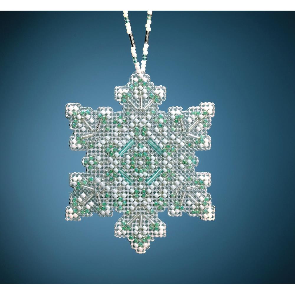 Mill Hill MH21-2015 Aqua Mist Snowflake Counted Cross Stitch