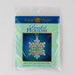 Mill Hill MH21-2015 Aqua Mist Snowflake Counted Cross Stitch