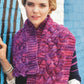 Malabrigo Book 7 "Rasta in Brooklyn" Sunset Park Wide Cabled Scarf