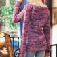Malabrigo Book 7 "Rasta in Brooklyn" Park Slope Eyelet Sweater and Scarf
