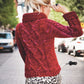 Malabrigo Book 7 "Rasta in Brooklyn" Gowanus Cabled Pullover with Cowl Neck